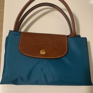 Brand new authentic longchamp teal color